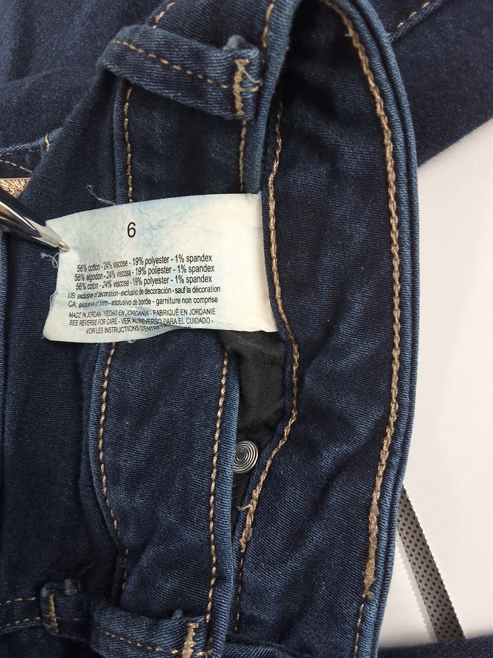 Anne Klein Jeans Women’s Size 6 Dark Wash Slim Skinny Stretch Jeans